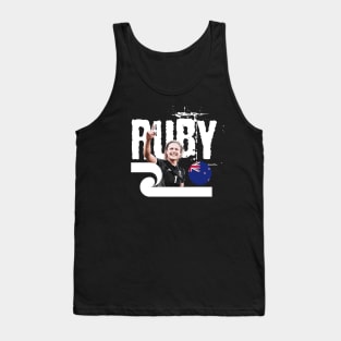 Ruby Tui, Kiwi Icon, New Zealand Rugby Tank Top